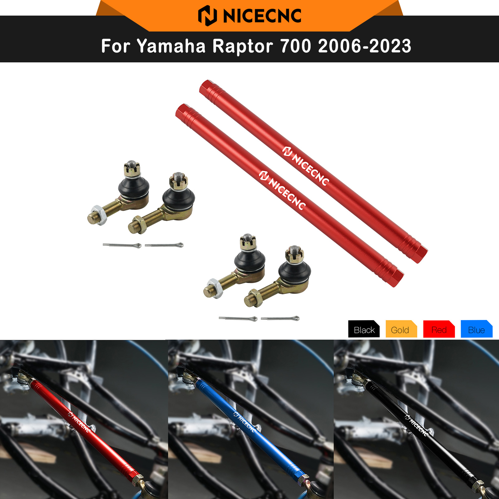 NICECNC For Yamaha Raptor 700  - огляд і ціна Exhaust Pipe Expander