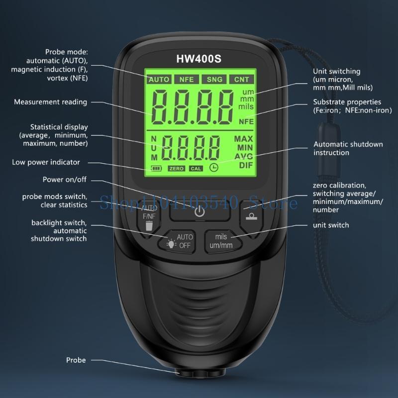 02DC Digital Paint Thickness G - огляд і ціна Paint Thickness Gauge