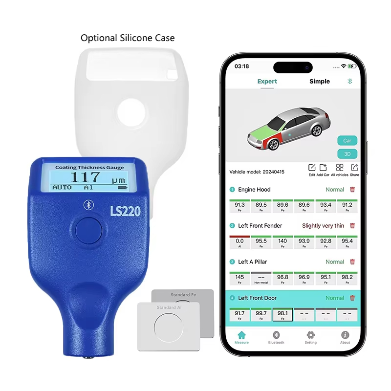 LS220 Paint Coating Thickness  - огляд і ціна Paint Thickness Gauge