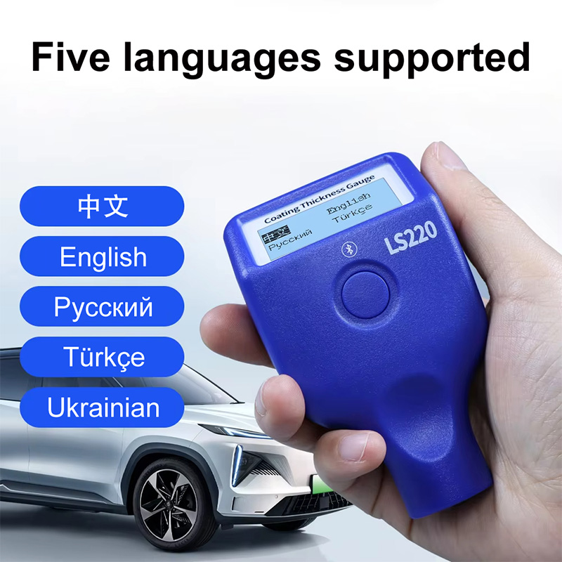 LS220 Paint Coating Thickness  - огляд і ціна Paint Thickness Gauge