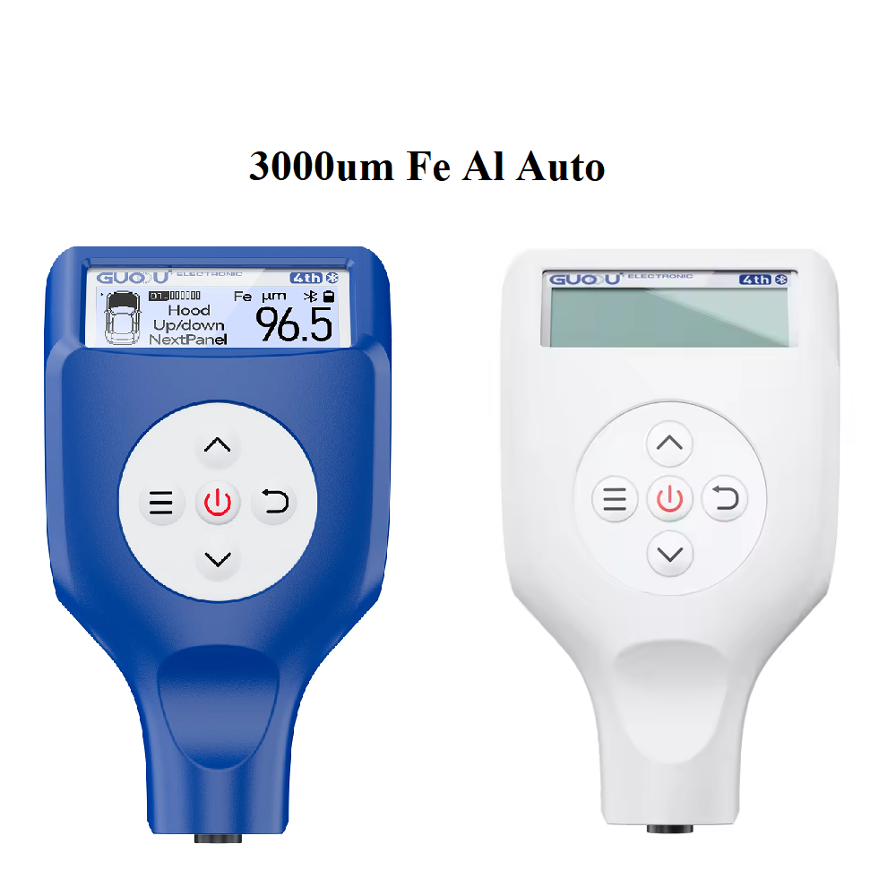  0-3000μm 0.1μm Fe NFe Probe  - огляд і ціна Paint Thickness Gauge