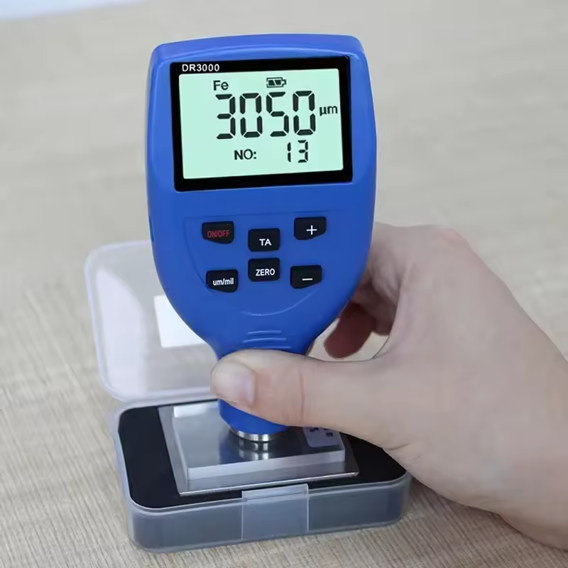  0-3000μm 0.1μm Fe NFe Probe  - огляд і ціна Paint Thickness Gauge