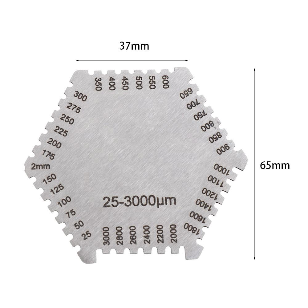 Paint Coating Hexagon Wet Film - огляд і ціна Paint Thickness Gauge