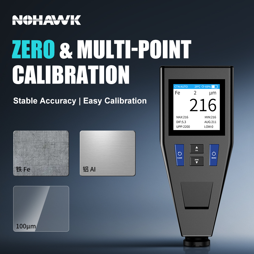 Color Screen Car Coating Thick - огляд і ціна Paint Thickness Gauge