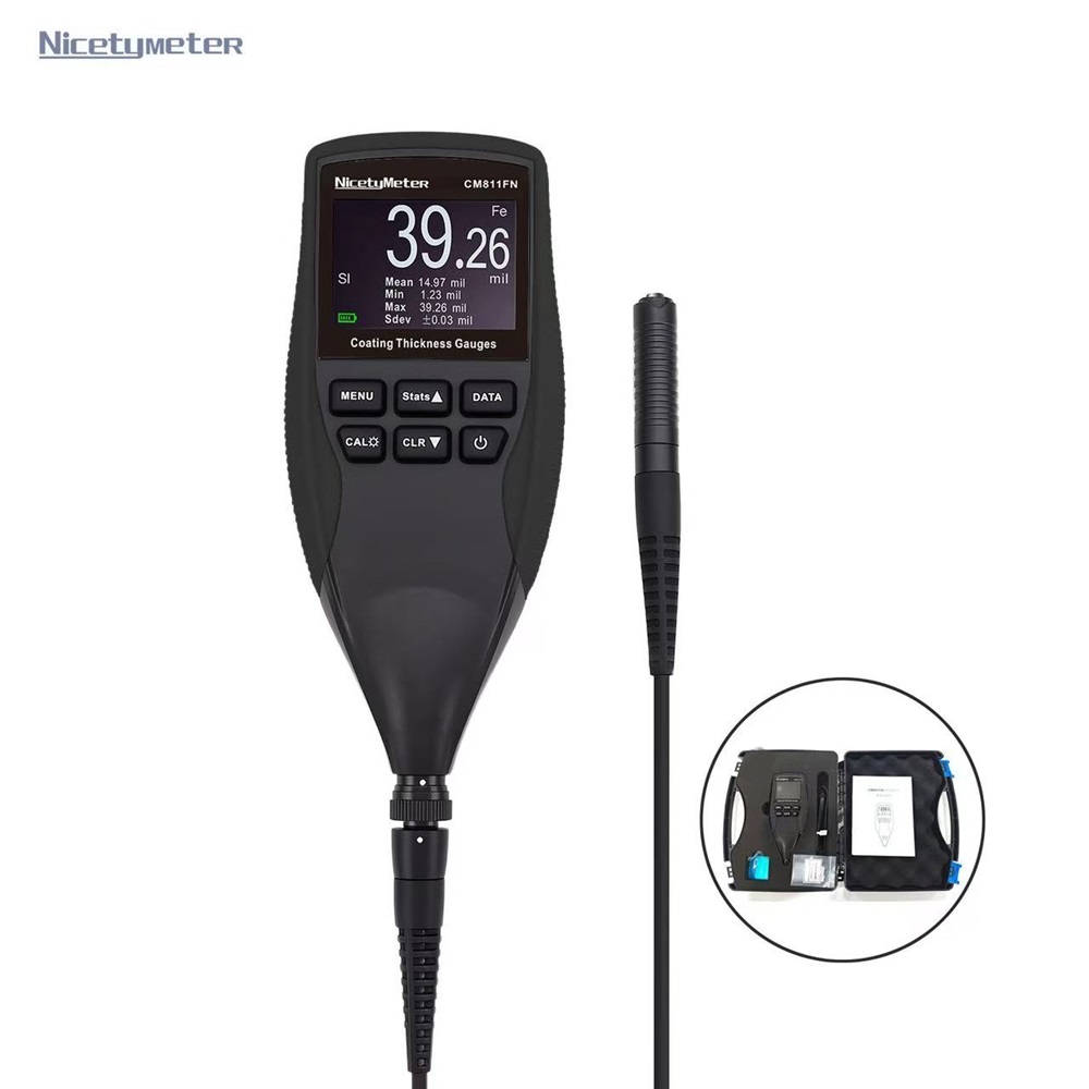 NicetyMeter Fe/NFe Digital Coa - огляд і ціна Paint Thickness Gauge