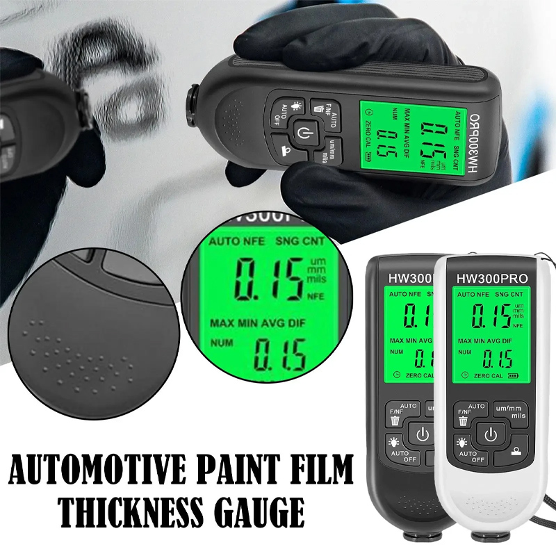 HW-300PRO Car Paint Film Autom - огляд і ціна Paint Thickness Gauge