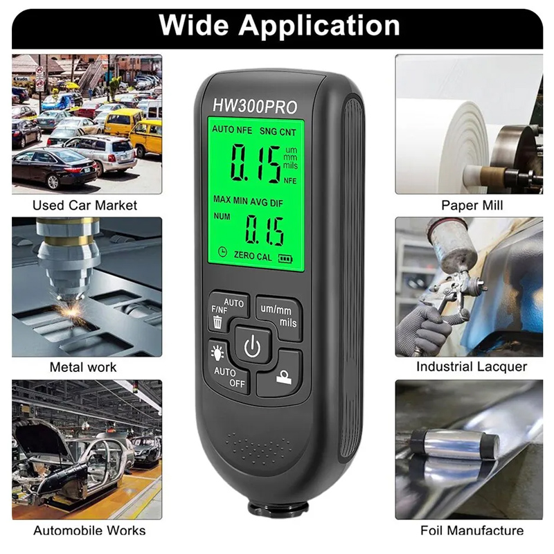 HW-300PRO Car Paint Film Autom - огляд і ціна Paint Thickness Gauge