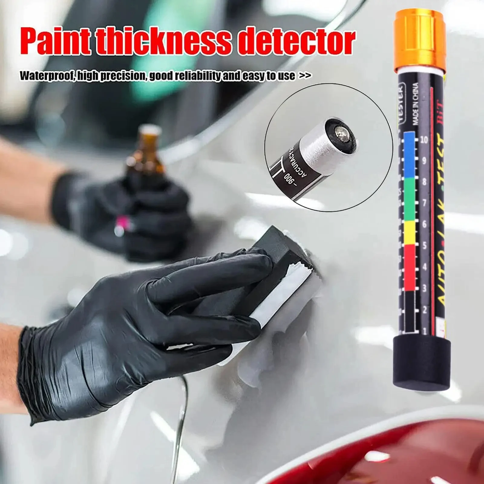 Car Paint Test Thickness Teste - огляд і ціна Paint Thickness Gauge